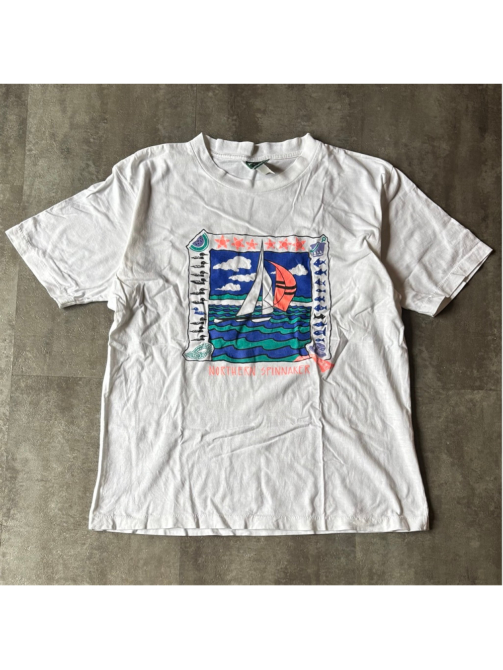 Vintage Northern Reflections Beach Sailing Shirt Women’s Large